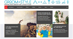 Desktop Screenshot of groomandstyle.com